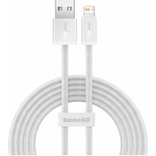 Baseus dinamiskais kabelis USB uz Lightning, 2,4A, 2m (balts)