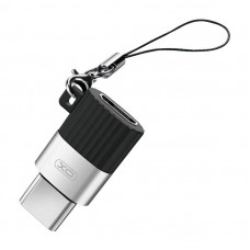XO Adapter micro USB do USB-C XO NB149-A (black)