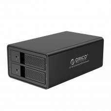 Orico cietā diska korpuss Orico 2 nodalījumu 3,5 collu HDD USB 3.0 B tipam