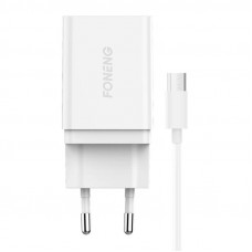 Foneng Fast charger Foneng K300 1x USB 3A + USB Micro cable