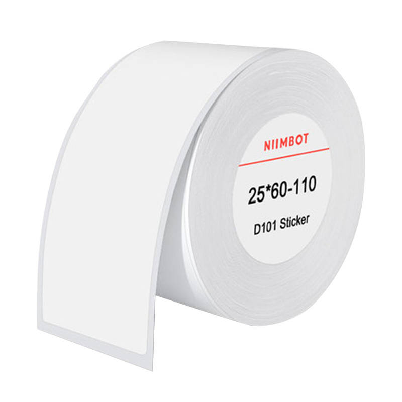 Niimbot Thermal labels Niimbot stickers 25x60 mm, 110 pcs (White)