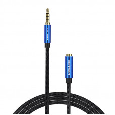 Vention Cable Audio TRRS 3.5mm Male to 3.5mm Female Vention BHCLG 1,5m Blue