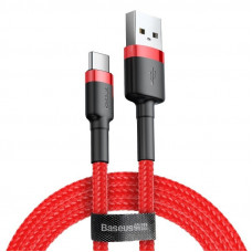 Baseus Cafule kabelis USB-C 2A 2m (sarkans)