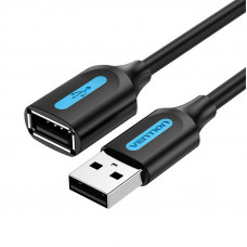 Vention Extension Cable USB 2.0 Male to Female Vention CBIBD 0.5m Black