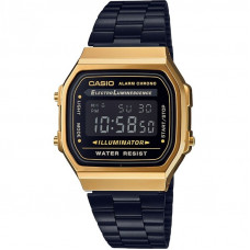Casio Vintage Collection Digital Watch Unisex A168WEGB-1BEF Gold