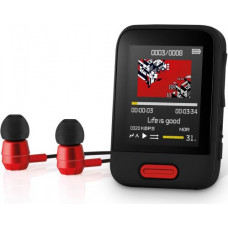 Sencor SFP 7716 BK Bluetooth MP3/MP4 1.8 inch (16GB, CLIP , FM radio, MicroSD)