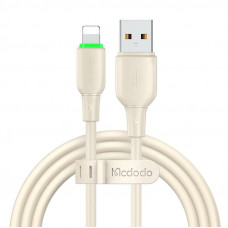 Mcdodo USB to Lightning Cable Mcdodo CA-4740 with LED light 1.2m (beige)