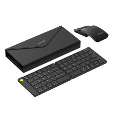 Delux Set Wireless foldable Keyboard Delux KF10 and mouse MF10PR