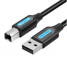Vention Cable USB 2.0 A to B Vention COQBG 1.5m (black)
