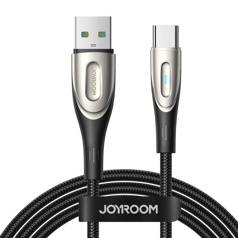 Joyroom Fast Charging cable Joyroom USB-A to Type-C Star-Light Series 3A 1.2m (black)