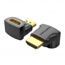 Vention Adapter 90° HDMI Male to Female Vention AIOB0-2, 4K 60Hz, 2pcs