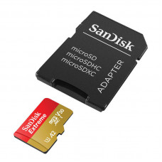 Sandisk Memory card SANDISK EXTREME microSDXC 128 GB 190/90 MB/s UHS-I U3 (SDSQXAA-128G-GN6MA)