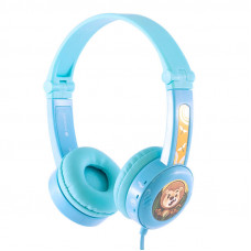 Buddyphones Wired headphones for kids Buddyphones Travel (Blue)
