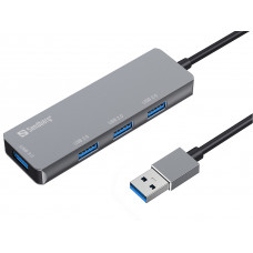 Sandberg 333-67 USB-A Hub 1xUSB3.0+3x2.0 SAVER