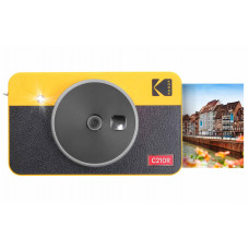 Kodak Mini Shot 2 - kameras un printera kombinācija, retro dzeltena