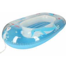 BESTWAY 34037 Inflatable swimming mattress children's pontoon boat mattress blue