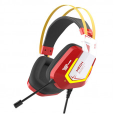 Dareu Gaming headphones Dareu EH732 USB RGB (red)
