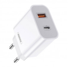 Remax Wall charger Remax, RP-U68, USB-C, USB, 20W (white)