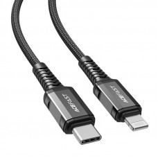 Acefast Cable USB-C to Lightning Acefast C1-01, 1.2m (black)