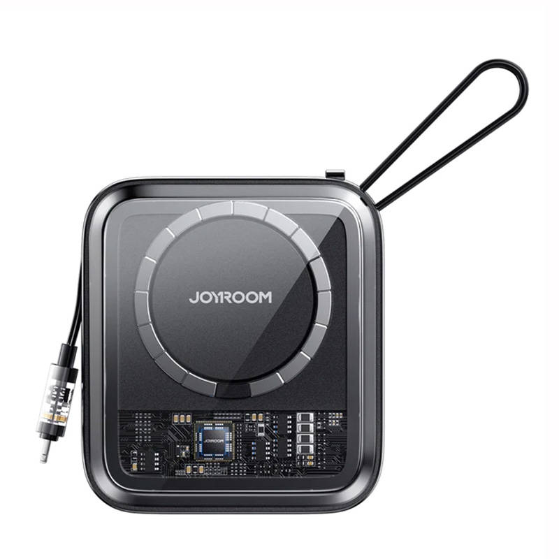 Joyroom Magnetic Powerbank Joyroom JR-L007 Icy 10000mAh, Lightning (Black)