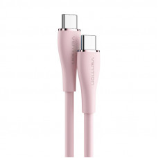 Vention USB-C 2.0 to USB-C Cable Vention TAWPF 1m, PD 100W, Pink Silicone