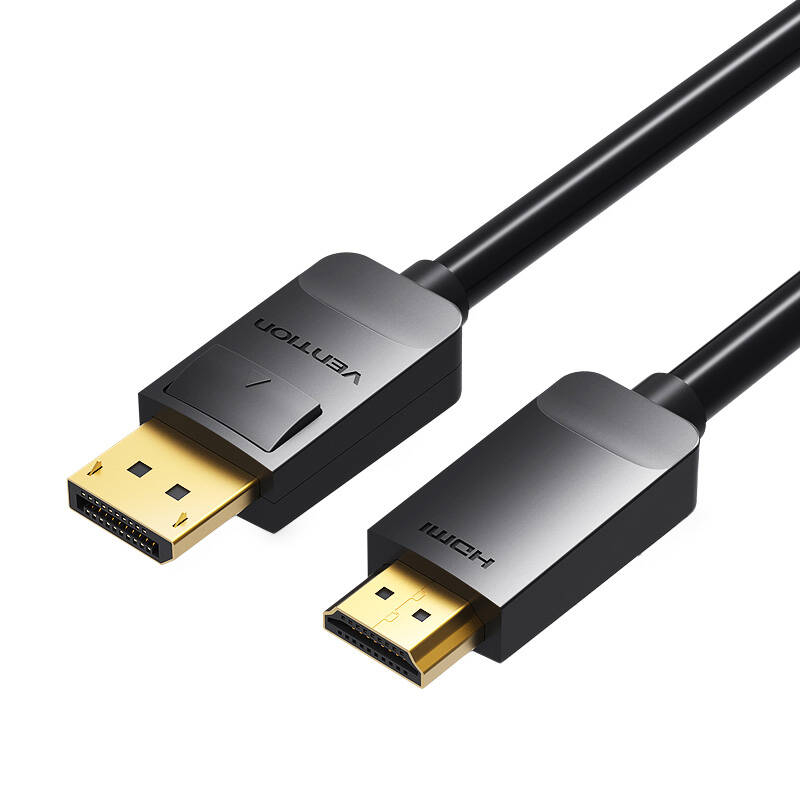 Vention DisplayPort 1.2 to HDMI 1.4 Cable 3m Vention HADBI (Black)
