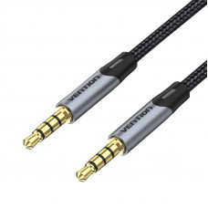 Vention Cable Audio TRRS 3.5mm mini jack Vention BAQHD 0.5m Gray