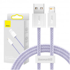 Baseus USB cable for Lightning Baseus Dynamic 2 Series, 2.4A, 1m (purple)