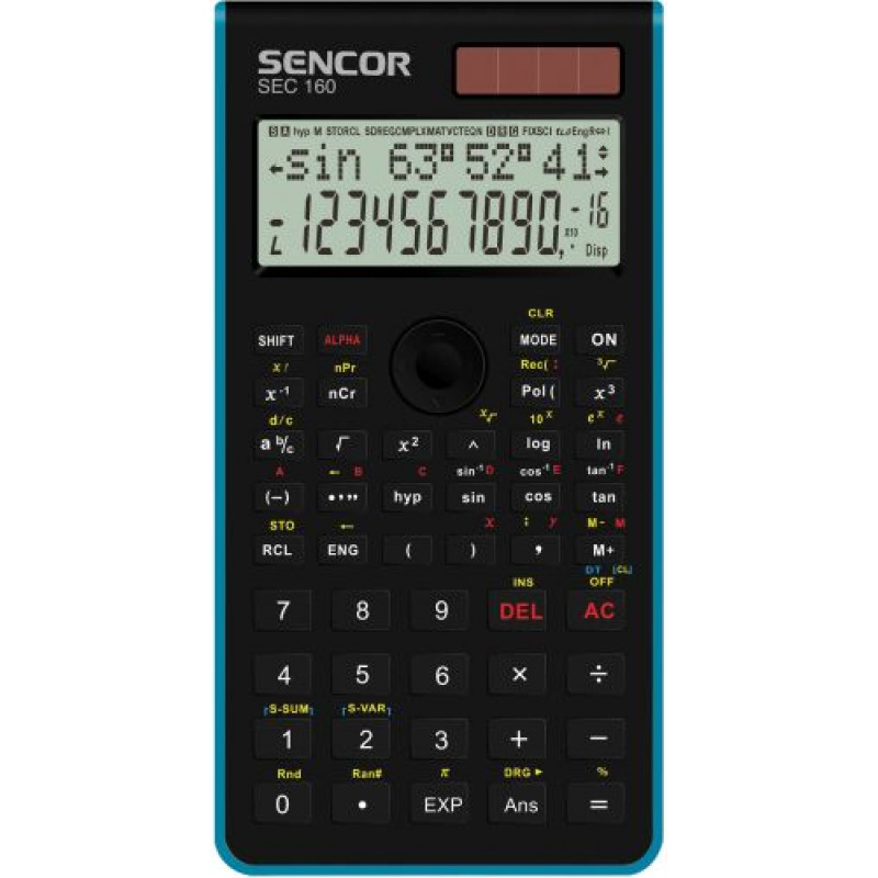 Sencor SEC 160 BU Skolas kalkulators