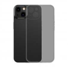Baseus Frosted Glass Case for iPhone 13 (black) + tempered glass