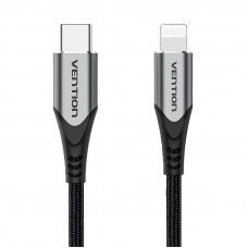 Vention USB-C 2.0 to Lightning Cable Vention TACHH 2m MFi Gray