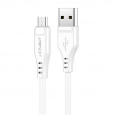 Acefast USB Micro cable to USB-A, Acefast C3-09 1.2m, 60W (white)