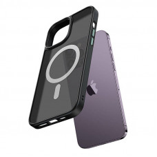 Mcdodo Magnetic case McDodo Crystal for iPhone 14 Pro Max (black)