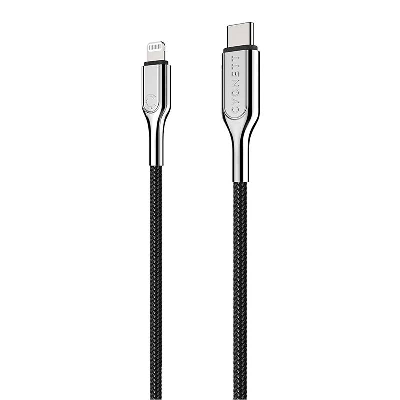 Cygnett Cable USB-C to Lightning Cygnett Armoured 12W 1m (black)