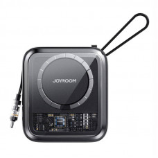 Joyroom Magnetic Powerbank Joyroom JR-L006 Icy 10000mAh, USB C (Black)
