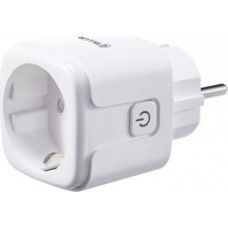 Tellur Smart WiFi AC Plug, energy reading, 3680W, 16A, white