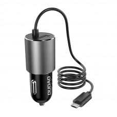 Dudao Car charger Dudao R5PROM, micro USB 17W (black)