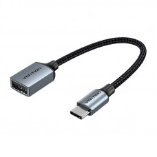 Vention USB-C 2.0 Male to USB Female OTG Cable Vention CCWHB 0.15m, 2A, Gray