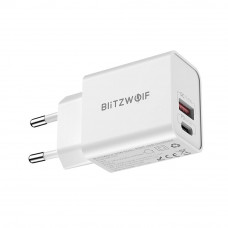 Blitzwolf Wall Charger Blitzwolf BW-S20, USB, USB-C, 20W (white)