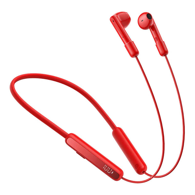 Joyroom Magnetic Wireless Neckband Headphones, Joyroom JR-DS1, (red)