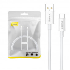 Baseus Cable USB do USB-C Baseus Superior 100W 1m (white)