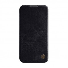 Nillkin Case Nillkin Qin Pro Leather for iPhone 14 Pro Max (Black)
