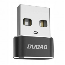 Dudao adapteris Dudao L16AC USB-C uz USB (melns)
