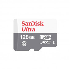 Sandisk atmiņas karte SanDisk Ultra Android microSDXC 128GB 100MB/s Class 10 UHS-I (SDSQUNR-128G-GN6MN)