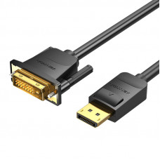 Vention DisplayPort to DVI (24+1) Cable 2m Vention HAFBH 1080P 60Hz(Black)