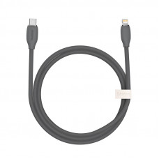 Baseus Jelly kabelis USB-C uz Lightning, 20W, 1,2m (melns)