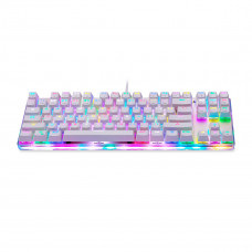 Motospeed Mechanical gaming keyboard Motospeed K87S RGB (white)