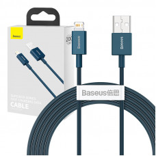 Baseus Superior sērijas kabelis no USB līdz iP 2.4A 2m (zils)