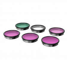 Sunnylife Set of 6 filters MCUV+CPL+ND4+ND8+ND16+ND32 Sunnylife for Insta360 GO 3/2