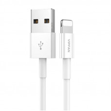 Vipfan USB to Lightning cable Vipfan X03, 3A, 1m (white)